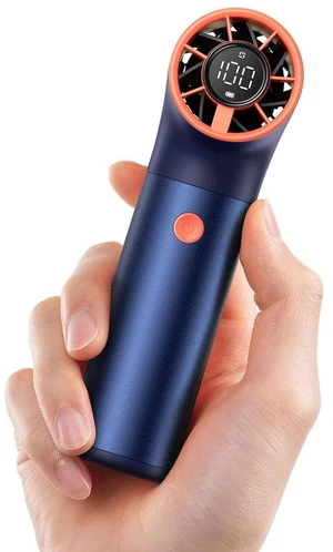 Portable Handheld Fan, Powerful Turbo Mini Fan, 19000 RPM High Speed Aero Ultra, 15H Max Cooling Time, 7 Speeds Aluminum Case, Pocket Rechargeable Personal Small Travel GIfts BLue Portable Handheld Fan, Powerful Turbo Mini Fan, 19000 RPM High Speed Aero Ultra, 15H Max Cooling Time, 7 Speeds Aluminum Case, Pocket Rechargeable Personal Small Travel GIfts BLue