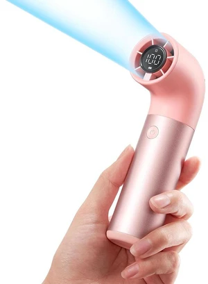 Portable Handheld Fan, Powerful Turbo Air Tube Fan, 19000 RPM High Speed Aero Pro, 15H Max Cooling Time, 6 Speeds Aluminum Case, Mini Pocket Design, for Travel Beach Outdoor Activities pink Portable Handheld Fan, Powerful Turbo Air Tube Fan, 19000 RPM High Speed Aero Pro, 15H Max Cooling Time, 6 Speeds Aluminum Case, Mini Pocket Design, for Travel Beach Outdoor Activities pink