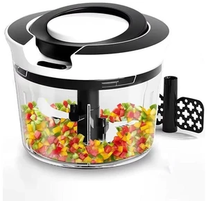 Idealforce Manual Food Processor Vegetable Chopper, Portable Hand Pull String Garlic Mincer Onion Cutter for Veggies, Ginger, Fruits, Nuts, Herbs, etc Idealforce Manual Food Processor Vegetable Chopper, Portable Hand Pull String Garlic Mincer Onion Cutter for Veggies, Ginger, Fruits, Nuts, Herbs, etc