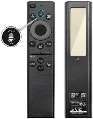 BN59-01385A TM2280E Solar Charging Voice Remote, USB-C Rechargeable Compatible with Samsung Smart TV 2019-2025 BN59-01385A TM2280E Solar Charging Voice Remote, USB-C Rechargeable Compatible with Samsung Smart TV 2019-2025
