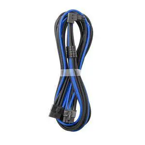 CableMod RT-Series Pro ModMesh Sleeved 12V-2x6 12VHPWR 90 StealthSense PCIe Cable for ASUS/Seasonic/Phanteks - Variant B (Black + Blue, 16-pin to Dual 8-pin, 60cm) CableMod RT-Series Pro ModMesh Sleeved 12V-2x6 12VHPWR 90 StealthSense PCIe Cable for ASUS/Seasonic/Phanteks - Variant B (Black + Blue, 16-pin to Dual 8-pin, 60cm)