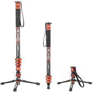 Fotopro Professional Camera Monopod with Feet, 73.4" Carbon Fiber Portable Travel Monopod with Removable Tripod Stand Base, Quick Release for Travel Sports Wildlife Photo, 22 lbs Load, X-Airfly Mono Fotopro Professional Camera Monopod with Feet, 73.4" Carbon Fiber Portable Travel Monopod with Removable Tripod Stand Base, Quick Release for Travel Sports Wildlife Photo, 22 lbs Load, X-Airfly Mono