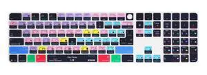 XSKN Davinci Resolve Shortcuts EU&US Universal Version Silicone Keyboard Cover Skin for 2024 iMac 24 inch M4 Magic Keyboard with Touch ID and Numeric Keypad A3119 XSKN Davinci Resolve Shortcuts EU&US Universal Version Silicone Keyboard Cover Skin for 2024 iMac 24 inch M4 Magic Keyboard with Touch ID and Numeric Keypad A3119