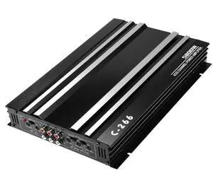 Car Amplifier, 4 Channel Amplifier 12V 0W High Power Aluminum Alloy Car Audio Amplifier Vehicle Car Amp Sound Amplifier Quick Heat Dissipation Car Amplifier, 4 Channel Amplifier 12V 0W High Power Aluminum Alloy Car Audio Amplifier Vehicle Car Amp Sound Amplifier Quick Heat Dissipation
