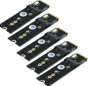 Sintech 5pcs M.2 M-Key M.2 A/E Key,NGFF Key-E Card to M.2 Key M Adapter Card Compatible with Intel 7260,8260,9260 Sintech 5pcs M.2 M-Key M.2 A/E Key,NGFF Key-E Card to M.2 Key M Adapter Card Compatible with Intel 7260,8260,9260