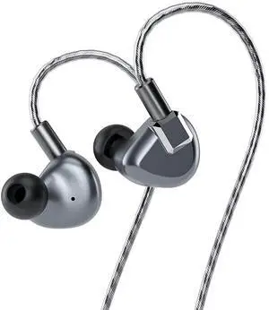 Letshuoer S12 in-Ear Headphones 14.8mm Planar Magnetic Driver Wired in-Ear HiFi Earphones for Smartphones/PC/Tablet (3.5mm Connector, Gun Metal Grey) Letshuoer S12 in-Ear Headphones 14.8mm Planar Magnetic Driver Wired in-Ear HiFi Earphones for Smartphones/PC/Tablet (3.5mm Connector, Gun Metal Grey)