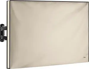 Garnetics Outdoor TV Cover 39 Inch Waterproof, Weatherproof TV Enclosures with Smart Shield Screen Protectors, Ideal for Outdoor Use, Moving, and Storage - Beige Garnetics Outdoor TV Cover 39 Inch Waterproof, Weatherproof TV Enclosures with Smart Shield Screen Protectors, Ideal for Outdoor Use, Moving, and Storage - Beige