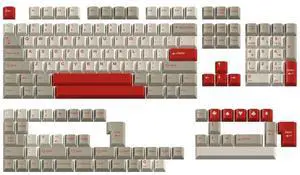 Guffercty kred Cherry Profile PBT Keycaps 156 Key Set, Fade Resistant Custom Keycaps Fit 60%/65%/75%/80%/TKL/100% Mechanical Keyboard (Classic Retro) Guffercty kred Cherry Profile PBT Keycaps 156 Key Set, Fade Resistant Custom Keycaps Fit 60%/65%/75%/80%/TKL/100% Mechanical Keyboard (Classic Retro)
