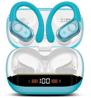 Wireless Headphones Sports, 75Hrs Bluetooth 5.4 Earbuds, Bass Hi-Fi Stereo Wireless Headphones Sports, 75Hrs Bluetooth 5.4 Earbuds, Bass Hi-Fi Stereo