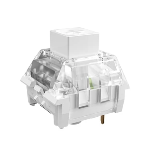 DRAOZA Kailh Box White Pro Switch - Clicky Mechanical Switches, Dustproof and Waterproof, 45gf Force, 80M Keystrokes, for Gaming & Typing, MX Compatible(108pcs) DRAOZA Kailh Box White Pro Switch - Clicky Mechanical Switches, Dustproof and Waterproof, 45gf Force, 80M Keystrokes, for Gaming & Typing, MX Compatible(108pcs)
