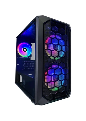 Apevia PRODIGY-BK Micro-ATX Gaming PC Case, High Airflow with 3X RGB Fans Apevia PRODIGY-BK Micro-ATX Gaming PC Case, High Airflow with 3X RGB Fans
