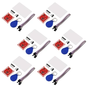 D-FLIFE 6pcs PN532 NFC NXP RFID Module V3 Kit Near Field Communication Reader Module Kit I2C SPI HSU with S50 White Card Key Card for Arduino Raspberry Pi DIY Smart Phone Android Phone D-FLIFE 6pcs PN532 NFC NXP RFID Module V3 Kit Near Field Communication Reader Module Kit I2C SPI HSU with S50 White Card Key Card for Arduino Raspberry Pi DIY Smart Phone Android Phone