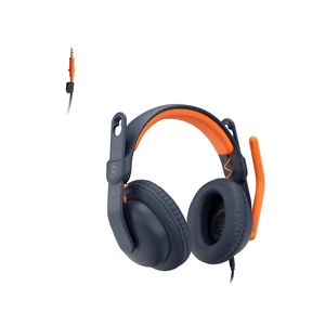 Logitech Zone Learn Over-Ear Wired Headsets with 3.5mm AUX Cable Logitech Zone Learn Over-Ear Wired Headsets with 3.5mm AUX Cable