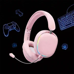 FJHBL Over-Ear Wireless Bluetooth Headphones with 5.3 Chip, 20H Playtime, 40mm Drivers, Foldable & Lightweight Design, RGB Lighting, Dual Mic for Clear Calls, Compatible with PC/Phone, SY-T3 Pi FJHBL Over-Ear Wireless Bluetooth Headphones with 5.3 Chip, 20H Playtime, 40mm Drivers, Foldable & Lightweight Design, RGB Lighting, Dual Mic for Clear Calls, Compatible with PC/Phone, SY-T3 Pi