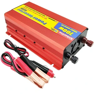 700W Power Inverter DC 12V to 110V/120V AC Car Converter 700W Power Inverter DC 12V to 110V/120V AC Car Converter