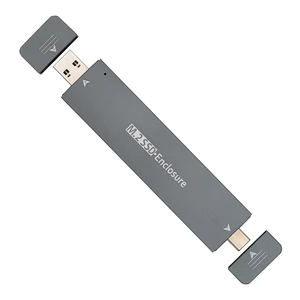 CY NGFF 10Gbps Combo Type-C USB3.0 to M-Key NVMe M.2 NGFF SATA SSD PCBA Case 2280/2242/2230mm Adapter RTL9210B Chipset CY NGFF 10Gbps Combo Type-C USB3.0 to M-Key NVMe M.2 NGFF SATA SSD PCBA Case 2280/2242/2230mm Adapter RTL9210B Chipset