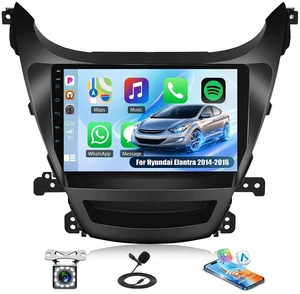 Car Stereo for Hyundai Elantra 2014-20169-inch IPS Touch Screen with Wireless/Wired CarPlay & Android Auto, Mirror Link, Bluetooth, DSP, SWC, FM/RDS Radio, Backup Camera Car Stereo for Hyundai Elantra 2014-20169-inch IPS Touch Screen with Wireless/Wired CarPlay & Android Auto, Mirror Link, Bluetooth, DSP, SWC, FM/RDS Radio, Backup Camera