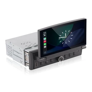 Single DIN Car Stereo with Flip Out Screen Wireless CarPlay Android Auto, Flip up Touch Screen car Radio with OEM Level Sound Quality Bluetooth AM FM Single DIN Car Stereo with Flip Out Screen Wireless CarPlay Android Auto, Flip up Touch Screen car Radio with OEM Level Sound Quality Bluetooth AM FM