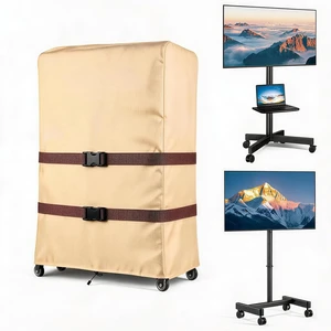 Outdoor 30-32in TV Trolley Cover Waterproof Rolling Mobile TV Stand Covers Outdoor 30-32in TV Trolley Cover Waterproof Rolling Mobile TV Stand Covers
