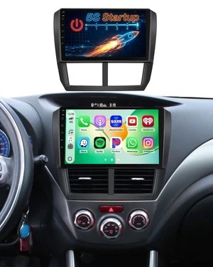 9'' Bluetooth 5.2 Car Stereo for Subaru Forester WRXSTI 08-12 9'' Bluetooth 5.2 Car Stereo for Subaru Forester WRXSTI 08-12