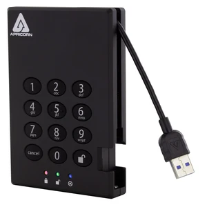 Apricorn 1TB Aegis Padlock USB 3.0 SSD 256-Bit Encrypted Portable Drive (A25-3PL256-S1000) Apricorn 1TB Aegis Padlock USB 3.0 SSD 256-Bit Encrypted Portable Drive (A25-3PL256-S1000)