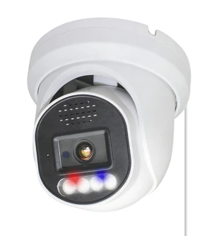 SINIS 4K PoE Security IP Camera with Strobe Red&Blue Light and Audio Alarm SINIS 4K PoE Security IP Camera with Strobe Red&Blue Light and Audio Alarm