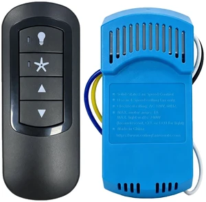 Universal Ceiling Fan Remote Control Kit with Receiver for Casablanca 99198 Universal Ceiling Fan Remote Control Kit with Receiver for Casablanca 99198