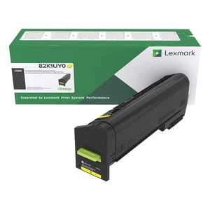Lexmark 82K1UY0 CX860 Yellow Ultra High Yield Return Program Cartridge Toner Lexmark 82K1UY0 CX860 Yellow Ultra High Yield Return Program Cartridge Toner