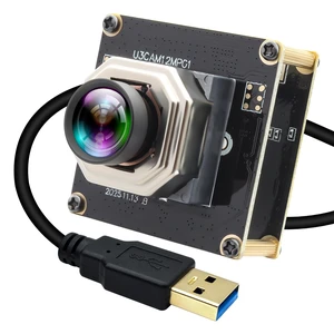 IFWATER Autofocus USB3.0 High Speed Camera,230fps Ultra High Frame Rate,12MP 4K 90 HFOV Distortion-Free Lens,Plug&Play for Golf Swing Capture,Industrial Machine Vision 3D Printing Live Streaming IFWATER Autofocus USB3.0 High Speed Camera,230fps Ultra High Frame Rate,12MP 4K 90 HFOV Distortion-Free Lens,Plug&Play for Golf Swing Capture,Industrial Machine Vision 3D Printing Live Streaming