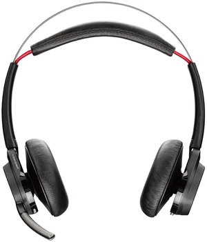 Plantronics - Voyager Focus UC (Poly) - Bluetooth Dual-Ear (Stereo) Headset with Boom Mic -USB-A Active Noise Canceling -Connects to PC/Mac Compatible - Works with Teams (Certified), Zoom (w/o Stand) Plantronics - Voyager Focus UC (Poly) - Bluetooth Dual-Ear (Stereo) Headset with Boom Mic -USB-A Active Noise Canceling -Connects to PC/Mac Compatible - Works with Teams (Certified), Zoom (w/o Stand)
