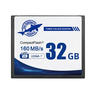Dogfish Compact Flash Memory Card 32GB, UDMA 7 Speed Up to 160MB/s Dogfish Compact Flash Memory Card 32GB, UDMA 7 Speed Up to 160MB/s