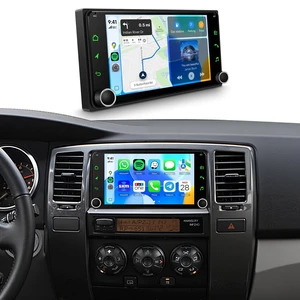 7" Double Din Car Stereo for Toyota Corolla 2003-2008, for RAV4 2001-2008, for 4Runner 2002-2009,Wireless Carplay & Android Auto, Bluetooth,SWC,AM FM RDS Radio, EQ, Dual USB, Mirror Link+Backup 7" Double Din Car Stereo for Toyota Corolla 2003-2008, for RAV4 2001-2008, for 4Runner 2002-2009,Wireless Carplay & Android Auto, Bluetooth,SWC,AM FM RDS Radio, EQ, Dual USB, Mirror Link+Backup