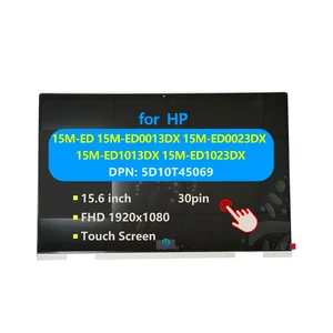L93180-001 Replacement Laptop for HP Envy X360 Convertible 15-ED 15M-E 15M-ED0023DX Touch Screen Digitizer Assembly LCD Display Module with Bezel L93180-001 Replacement Laptop for HP Envy X360 Convertible 15-ED 15M-E 15M-ED0023DX Touch Screen Digitizer Assembly LCD Display Module with Bezel