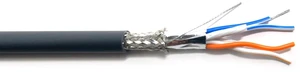 KWANGIL 24AWG 2Pr RS-485 Shielded Cable - Equal to Belden 9842 Chrome 500FT KWANGIL 24AWG 2Pr RS-485 Shielded Cable - Equal to Belden 9842 Chrome 500FT