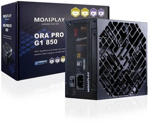 MOAIPLAY ORA PRO G1 850W Gold PSU ATX 3.1, Fully Modular, Quiet, Black MOAIPLAY ORA PRO G1 850W Gold PSU ATX 3.1, Fully Modular, Quiet, Black