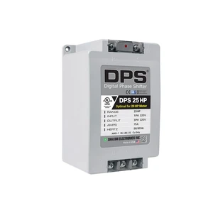 American DPS Digital Phase Converter 25HP, Single to 3 Phase, 75A 200-240V American DPS Digital Phase Converter 25HP, Single to 3 Phase, 75A 200-240V