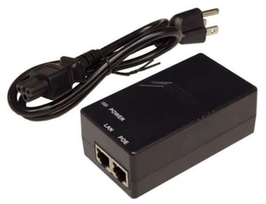 Tycon Power Systems 48V 0.5A 24W 10/100/1000MB Passive PoE Power Inserter w/US Power Cord Tycon Power Systems 48V 0.5A 24W 10/100/1000MB Passive PoE Power Inserter w/US Power Cord