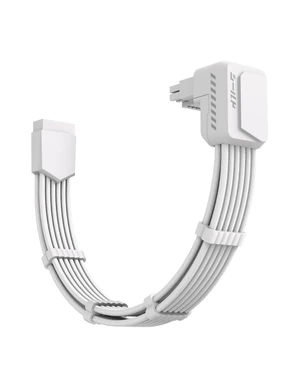 EZDIY-FAB Shield PCIe 5.1 12V-2x6 90 GPU Extension Cable, White, STD EZDIY-FAB Shield PCIe 5.1 12V-2x6 90 GPU Extension Cable, White, STD