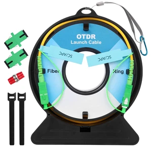 Cookinkitch OTDR Launch Cable, 1000m SCAPC to LCAPC, 9/125 Single Mode Cookinkitch OTDR Launch Cable, 1000m SCAPC to LCAPC, 9/125 Single Mode