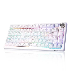 Itigoitie 75% Wireless Gaming Mechanical Keyboard,Tri-Mode 2.4G/USB-C/BT5.3,8000mAh Hot Swappable Custom Keyboard,Linear Switch,Gasket Mounted,RGB Backlit,PBT Keycaps,CNC Knob for Mac/Win/Andro Itigoitie 75% Wireless Gaming Mechanical Keyboard,Tri-Mode 2.4G/USB-C/BT5.3,8000mAh Hot Swappable Custom Keyboard,Linear Switch,Gasket Mounted,RGB Backlit,PBT Keycaps,CNC Knob for Mac/Win/Andro