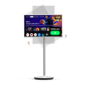 HORION 32" Portable Google TV with Wheels,Mobile Smart TV,Non-Touchscreen HORION 32" Portable Google TV with Wheels,Mobile Smart TV,Non-Touchscreen