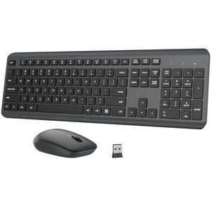 Wireless Keyboard and Mouse Combo, Full-Size Silent Ergonomic Keyboard and Optical Mouse, Long Battery Life, 2.4G Lag-Free Mice Keyboard for Computer,Mac,Laptop,PC,Windows(Gray) Wireless Keyboard and Mouse Combo, Full-Size Silent Ergonomic Keyboard and Optical Mouse, Long Battery Life, 2.4G Lag-Free Mice Keyboard for Computer,Mac,Laptop,PC,Windows(Gray)