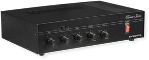 Bogen C35 Classic Series 35W Public Address Mixer/Amplifier, 4 Input Paging System for Commercial Audio, Treble and Bass Controls, Thermal and Electronic Protection Bogen C35 Classic Series 35W Public Address Mixer/Amplifier, 4 Input Paging System for Commercial Audio, Treble and Bass Controls, Thermal and Electronic Protection