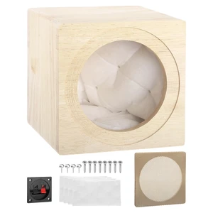 MECCANIXITY Ported Wooden Speaker Enclosure Natural Wood Single Vented 6.5" MECCANIXITY Ported Wooden Speaker Enclosure Natural Wood Single Vented 6.5"