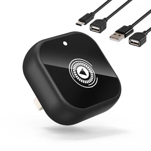 Wireless CarPlay Adapter for Cars with Built-in Wired Apple CarPlay Plug and Play, Mini-USB Design, Fast Stable Connection, for iPhone with USB/USB-C Port (Black) Wireless CarPlay Adapter for Cars with Built-in Wired Apple CarPlay Plug and Play, Mini-USB Design, Fast Stable Connection, for iPhone with USB/USB-C Port (Black)