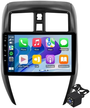 10.1 Inch Linux Touchscreen Car Radio Stereo for Nissan Versa Sedan 2015-2019 with CarPlay/Android Auto Car Radio, Support Bluetooth,Backup Camera,SWC,FM Radio,Dual USB 10.1 Inch Linux Touchscreen Car Radio Stereo for Nissan Versa Sedan 2015-2019 with CarPlay/Android Auto Car Radio, Support Bluetooth,Backup Camera,SWC,FM Radio,Dual USB