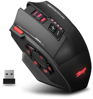 Attoe Wireless Gaming Mouse, RGB Dual Mode Bluetooth Mouse Up 24,000 DPI, 13 Macro Programmable Buttons, Optical Computer Mouse 50Hrs for PC Laptop MOBA FPS, PMW-3311, Comfort Grip (Black) Attoe Wireless Gaming Mouse, RGB Dual Mode Bluetooth Mouse Up 24,000 DPI, 13 Macro Programmable Buttons, Optical Computer Mouse 50Hrs for PC Laptop MOBA FPS, PMW-3311, Comfort Grip (Black)