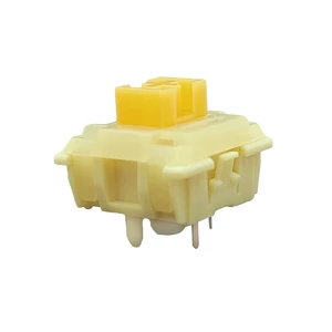 Tecsee Mechanical Keyboard Silent Shaft Switch Lubricated, Silent Tactile Low Profile Yellow Medium Switch for Tablet Notebook Desktop Computer Peripheral Keyboard(70PCS Tactile) Tecsee Mechanical Keyboard Silent Shaft Switch Lubricated, Silent Tactile Low Profile Yellow Medium Switch for Tablet Notebook Desktop Computer Peripheral Keyboard(70PCS Tactile)