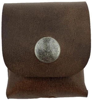 LeatherTex, Rustic AirPods Charging Cover Handmade from Full Grain Leather - Pocket Size, Genuine Bluetooth Case - Protective Portable Carrying Pouch - Bourbon Brown LeatherTex, Rustic AirPods Charging Cover Handmade from Full Grain Leather - Pocket Size, Genuine Bluetooth Case - Protective Portable Carrying Pouch - Bourbon Brown