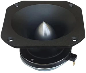 CIARE SPL CT441 Mylar Horn Tweeter Speaker Cast Black, 500W Program Power, 1.75" Voice Coil, 8 Ohm, 110 dB, 2,00020,000 Hz, 4.41" High Frequency Driver for Car, Motorcycle, Stage & DIY SPL Audio Gear CIARE SPL CT441 Mylar Horn Tweeter Speaker Cast Black, 500W Program Power, 1.75" Voice Coil, 8 Ohm, 110 dB, 2,00020,000 Hz, 4.41" High Frequency Driver for Car, Motorcycle, Stage & DIY SPL Audio Gear